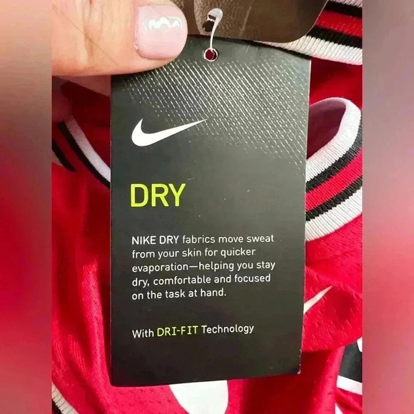 NWT Chicago Bulls Nike Icon Edition Swingman Jersey Red - Lonzo Ball - Unisex XL - Picture 9 of 9